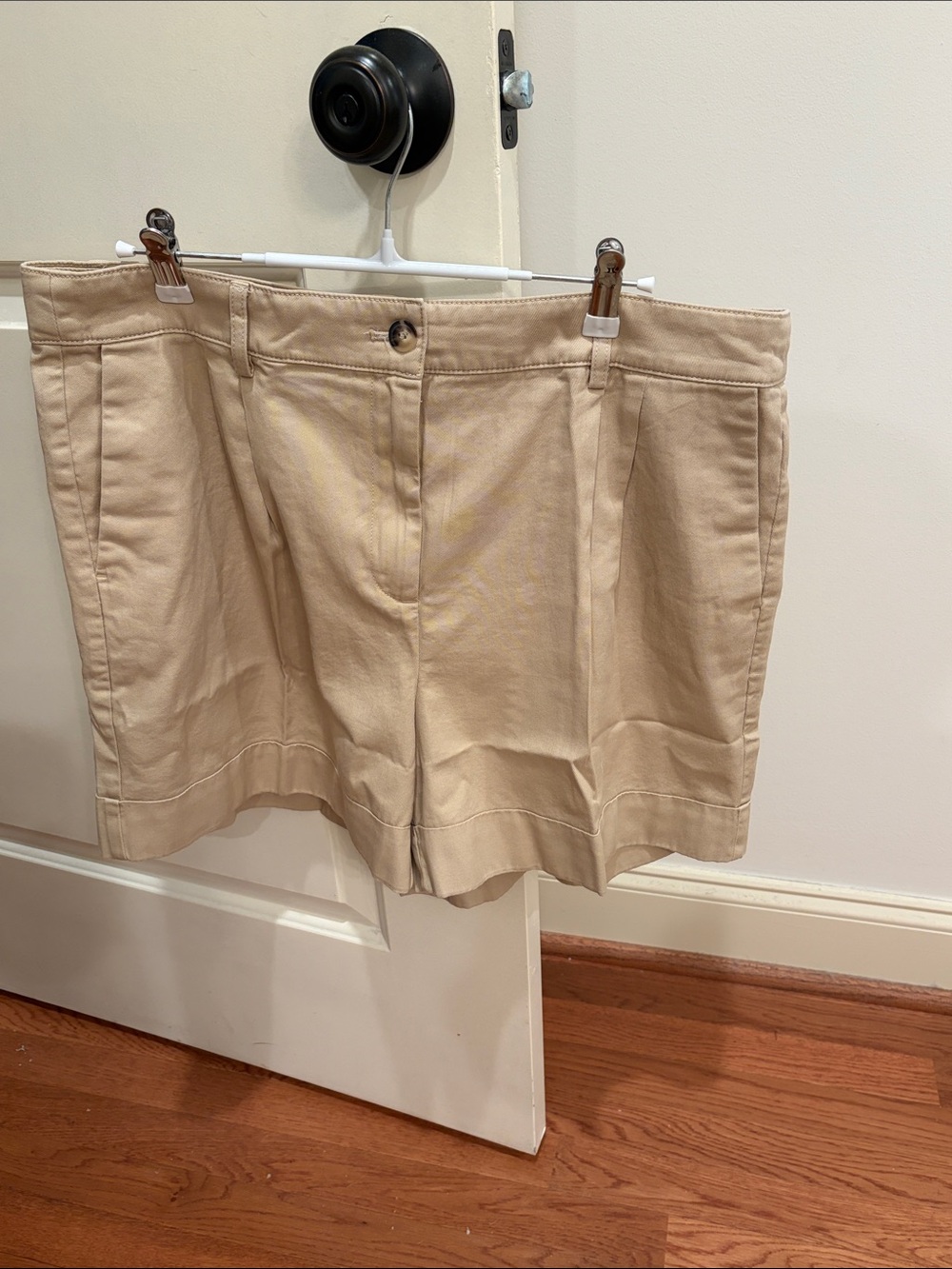 J. Crew Light Khaki Pleated Chino Short/NWT/14 - Picture 12 of 13